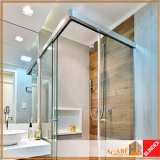 box de banheiros alumínio Cerqueira César