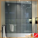 box de vidro sanfonado Bela Cintra