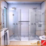 box de vidros para banheiro Brooklin