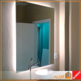 espelho decorativo para banheiro preço Chácara Flora