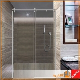 onde acho box frontal de correr com vidro Saúde