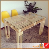 onde encontro tampo de vidro para mesa retangular Vila Mascote