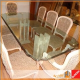 quanto custa tampo de vidro bisotado Butantã