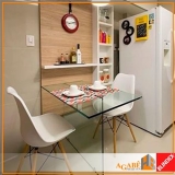 tampos de vidro para mesa retangular Butantã