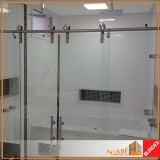 valor de box de vidro 3 folhas Santo Amaro